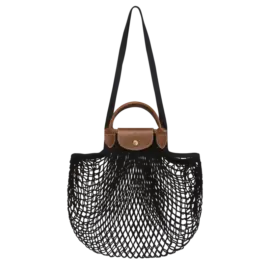 Longchamp Le Pliage Filet L Mesh Bag – Black vip time amman jordan